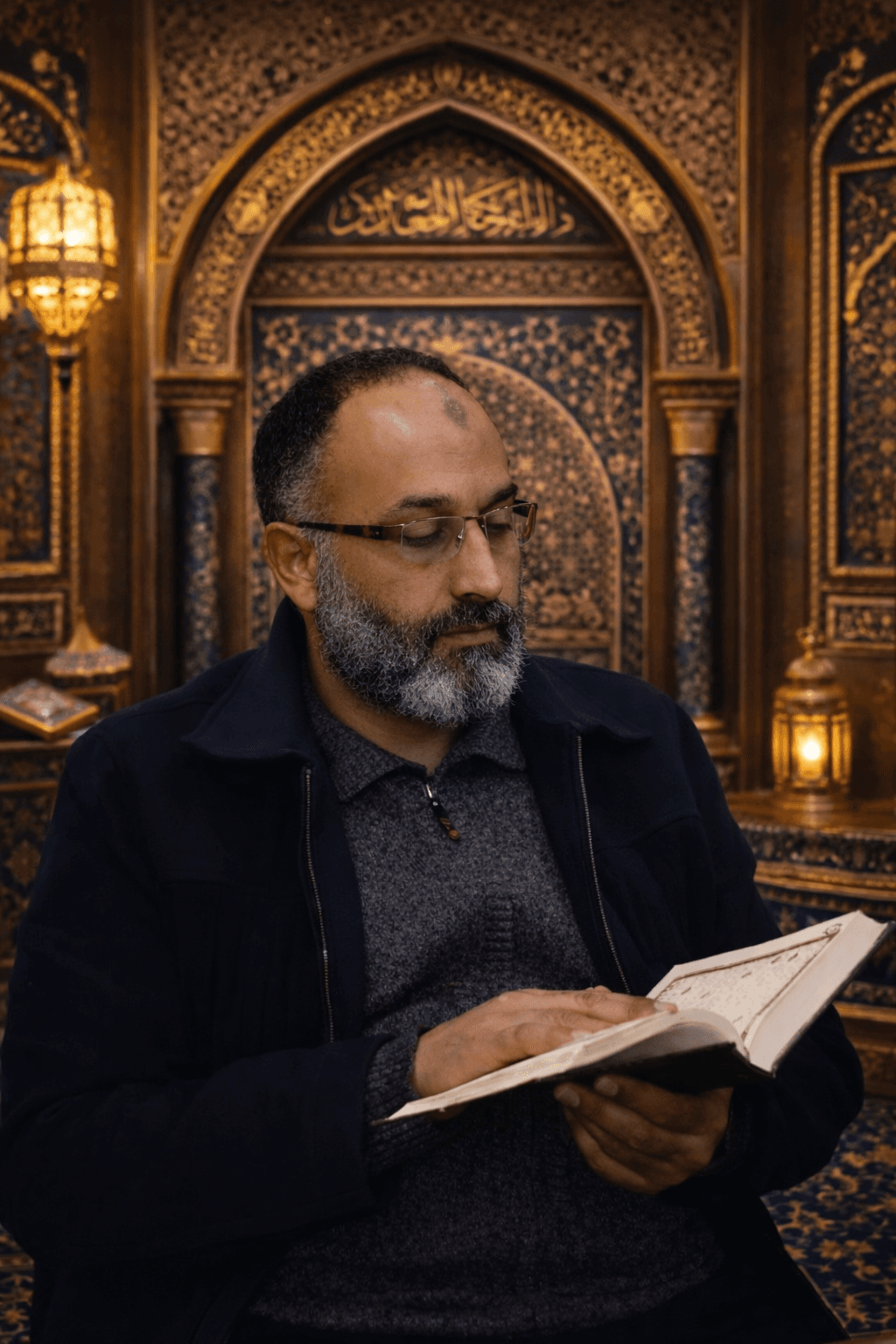 تلاوة عطرة من  صفحات المصحف